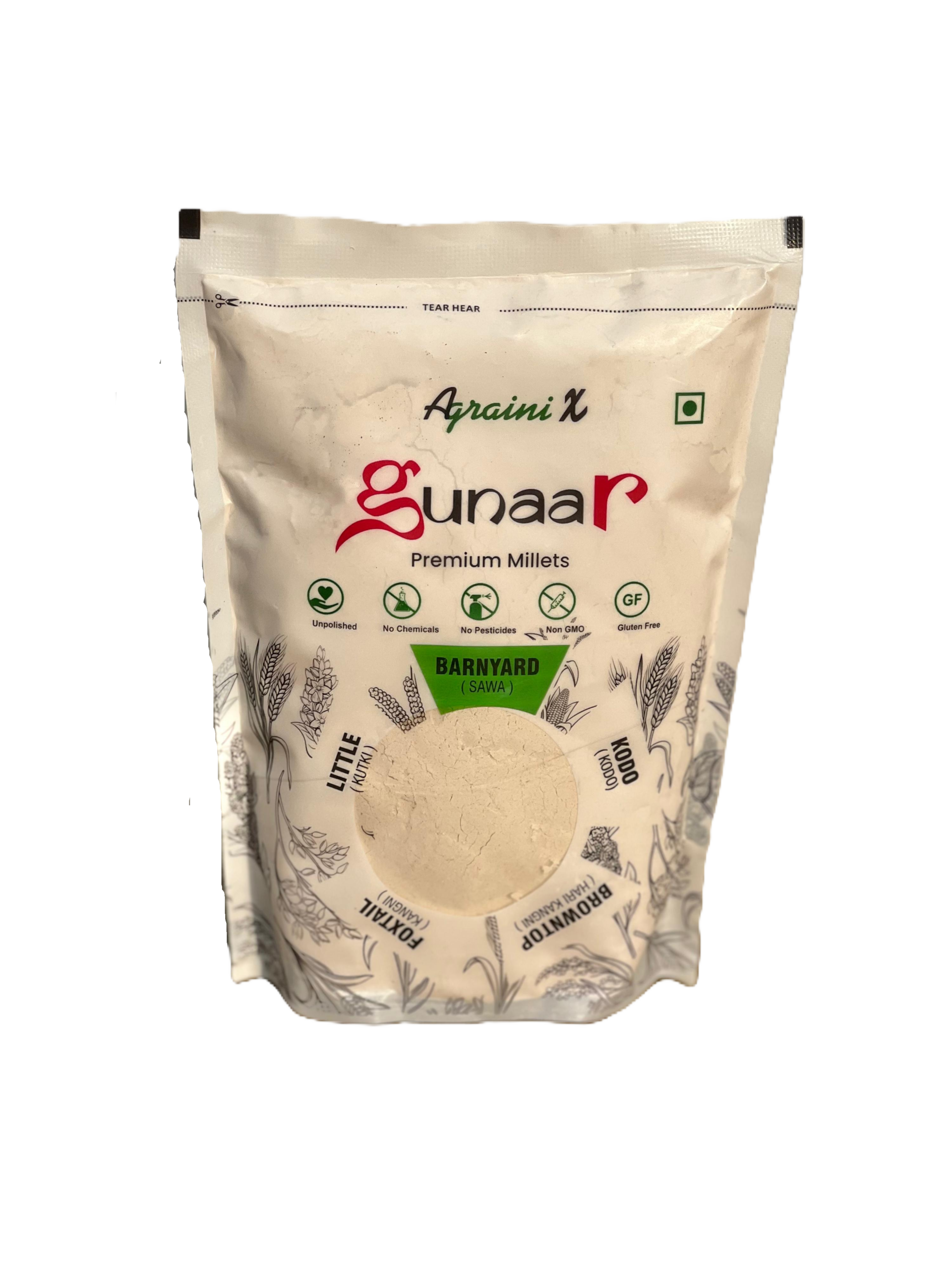 Gunaar Barnyard Millet Flour - Image 2