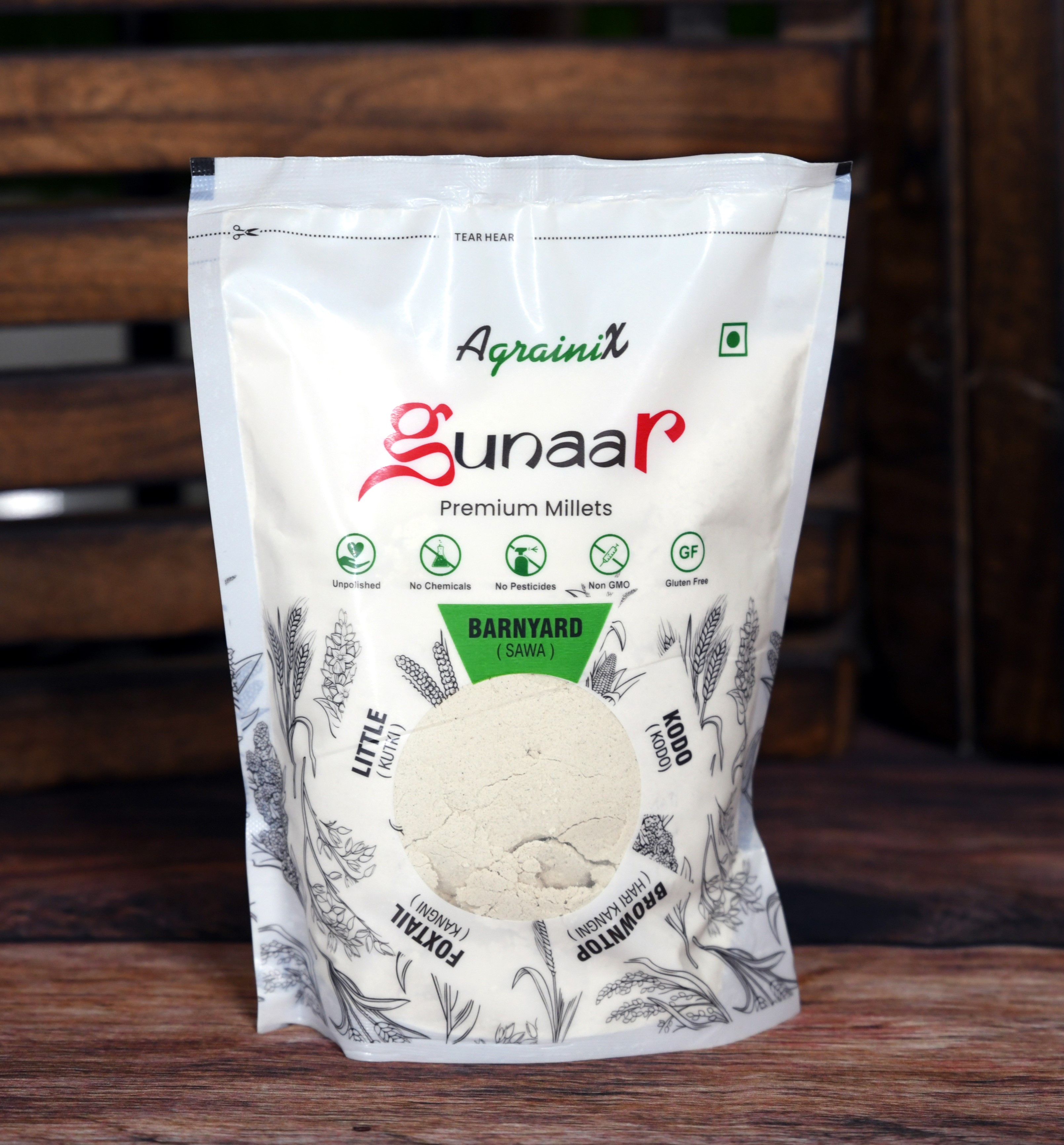 Gunaar Barnyard Millet Flour