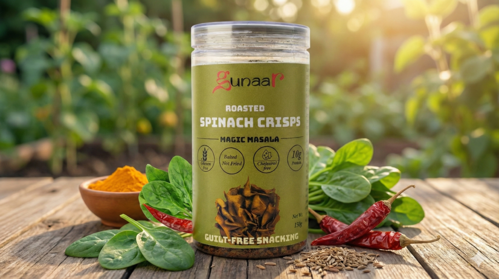 Spinach Crisps